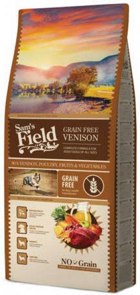 Sam's Field Grain Free Adult Venison (2 x 13 kg) 26 kg