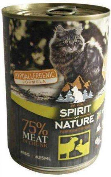 Spirit of Nature Cat bárány- és nyúlhúsos konzerv (24 x 415 g) 9.96 kg