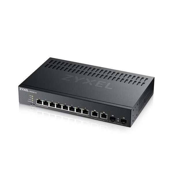 Zyxel GS2220-10-EU0101F Switch 8x1000Mbps + 2xGigabit kombó SFP, Menedzselhető
Rackes, GS2220-10-EU0101F