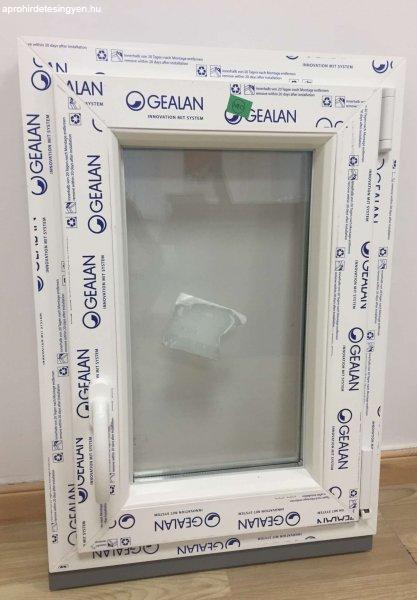  GEALAN Bukó-nyíló ablak, 48x68 cm, műanyag, fehér
