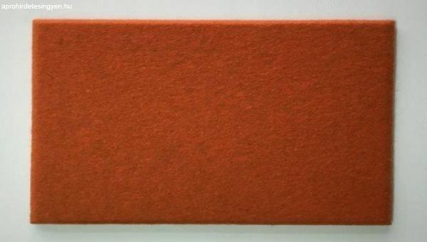 KERMA filc panel narancs-240 12,5x25cm, gyapjú filc, nemez falburkolat