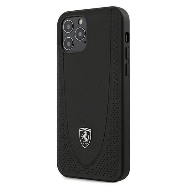 Ferrari FEOGOHCP12MBK iPhone 12/12 Pro 6.1" fekete keménytok