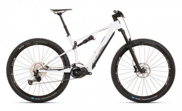 Superior eXF 9039 elektromos MTB kerékpár [19" (L), fényes fehér/króm
ezüst]