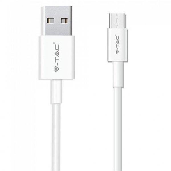 Pearl USB - USB-C adatkábel, töltőkábel (1 méter) fehér - USB 2.0