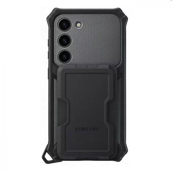 Tok Rugged Gadget for Samsung Galaxy S23, titan (levehető fogantyúval)