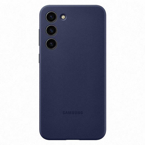 Tok Silicone Cover for Samsung Galaxy S23 Plus, navy - EF-PS916TNEGWW