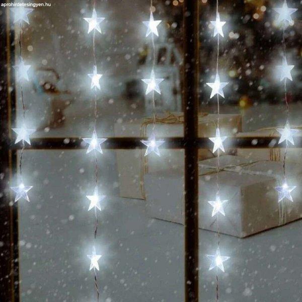 Home karácsonyi Fényfüggöny 50 csillag LED Home, kaf50l/ww  belső, füzér
hossza 1,35 m, meleg fehér