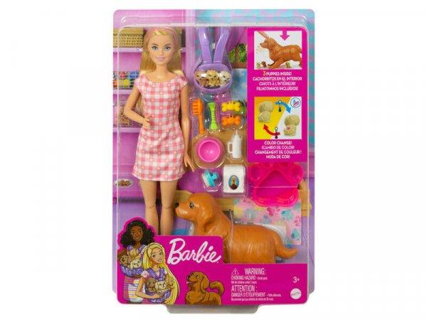 Barbie újszülött kiskutyusok játékszett (2022)