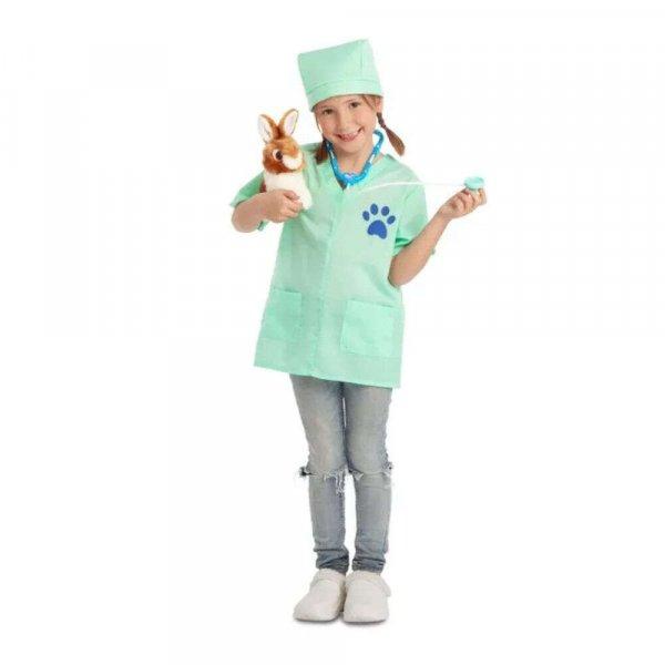 Állatorvos jelmez kiegészítőkkel gyerekeknek 110-116 cm 3-5 éveseknek