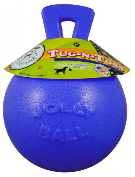 Jolly Pets Tug-n-Toss 20 cm kék kutyajáték rágójáték