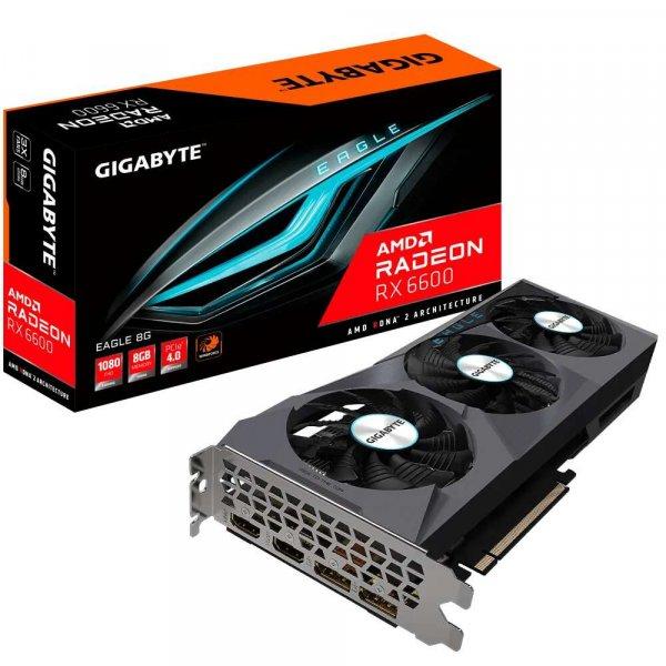 Gigabyte Videokártya PCI-Ex16x AMD RX 6600 8GB DDR6 OC