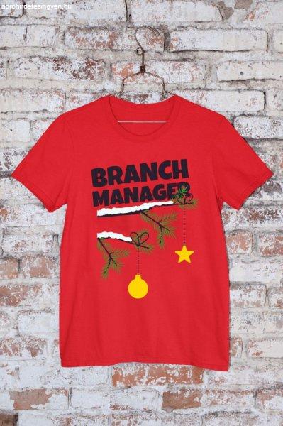 Branch manager póló