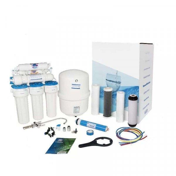Aquafilter RO 6 Plusz ozmózis víztisztító - dupla csappal
