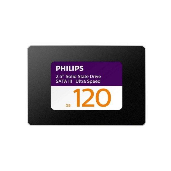 SSD meghajtó belső 2,5 SATA III SSD 120 Gb. Ultra Speed Philips 