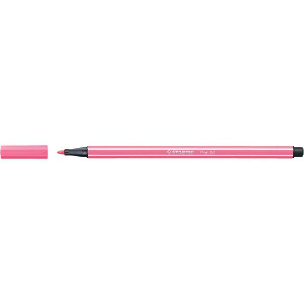 Rostirón, filctoll 1mm, M STABILO Pen 68 pink