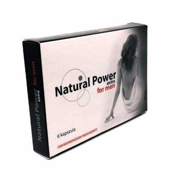 Natural Power - étrendkiegészítő kapszula férfiaknak (6 db)