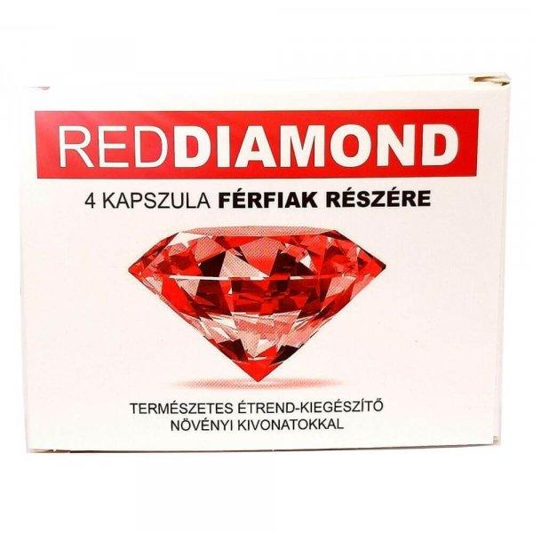 Red Diamond - természetes étrend-kiegészítő férfiaknak (4 db)