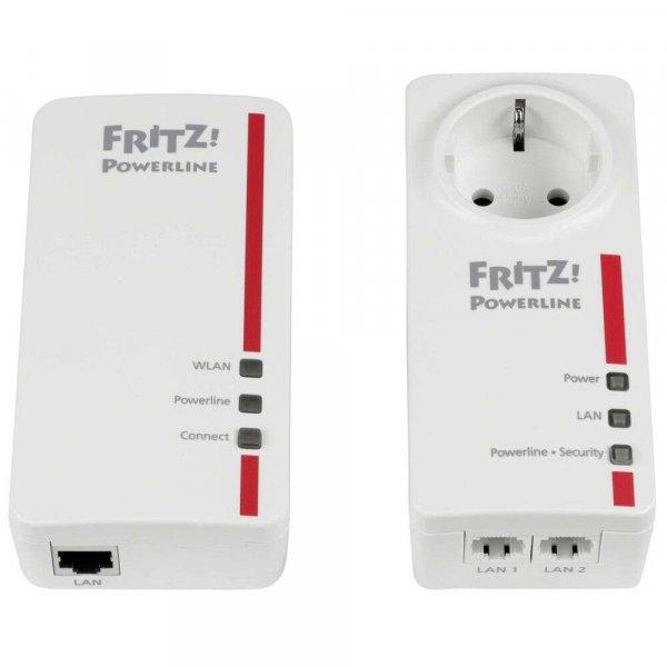 AVM FRITZ!Powerline 1260E WLAN Set 1200 Mbit/s Ethernet/LAN csatlakozás Wi-Fi
Fehér