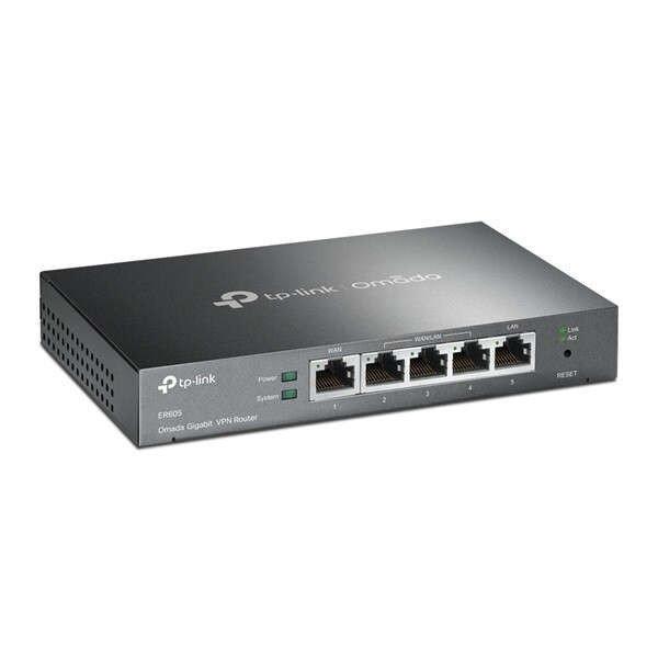 TP-Link ER605 Vezetékes VPN Router 1xWAN(1000Mbps) + 4xLAN(1000Mbps), ER605