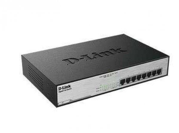 D-Link DGS-1008MP switch (unmanaged) Gigabit Ethernet (10/100/1000) (PoE) 1U
Fekete