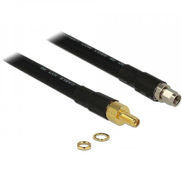 Delock Antenna Cable RP-SMA Plug > RP-SMA Jack CFD400 LLC400 2 m low loss
(13014)