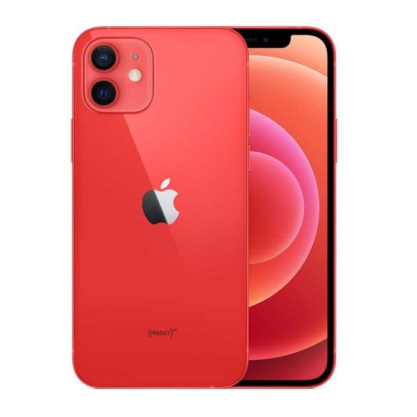 Apple iPhone 12 64GB - Piros + Hydrogél fólia