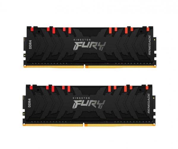 16GB 3200MHz DDR4 RAM Kingston Fury Renegade RGB CL16 (2x8GB) (KF432C16RBAK2/16)