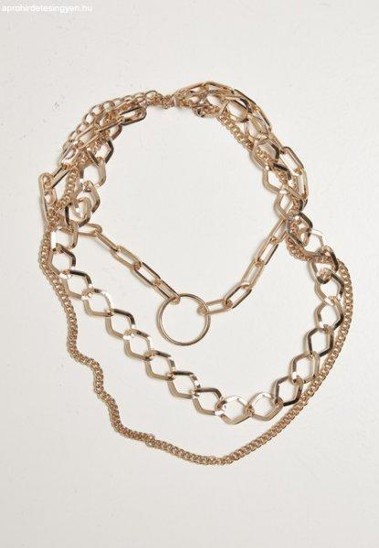 Urban Classics Ring Layering Necklace gold