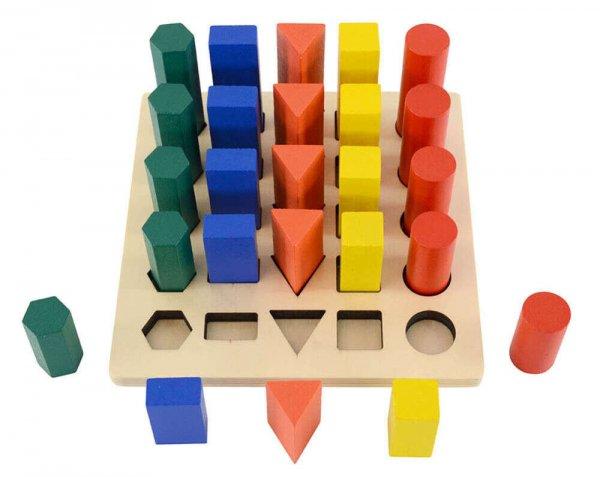 Montessori Létra – geometriai alakzatok