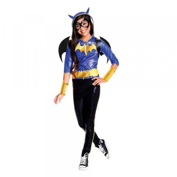 Costum Batgirl Deluxe cu accesorii pentru fete 5-7 ani 116-128 cm