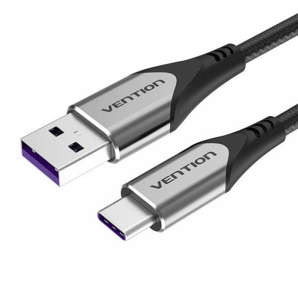 USB-C – USB 2.0 kábel Vention COFHF, FC 1m (szürke)