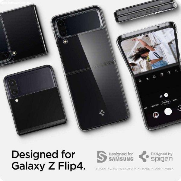 Samsung Galaxy Z Flip4 Spigen Airskin ütésálló tok, Átlátszó