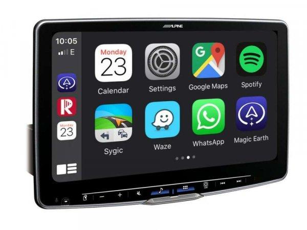 Alpine iLX-F115D 1DIN 9 coll érintőképernyős multimédiás fejegység Apple
Carplay és Android Auto kompatibilitással