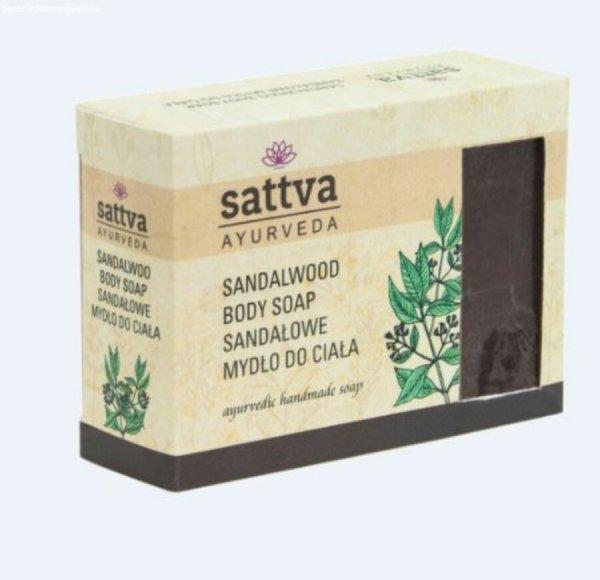 Ajurvédikus kézműves szappan - Szantálfa 125g - Sattva Ayurveda