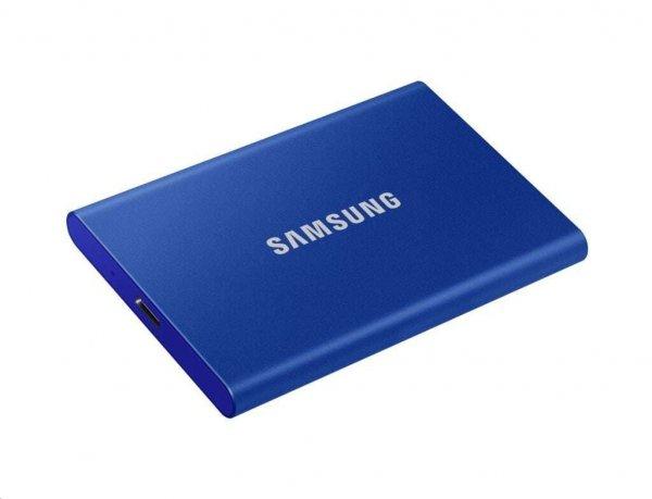 Samsung 2TB T7 külső SSD meghajtó kék