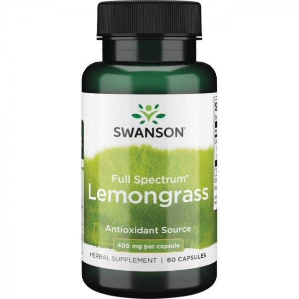 Swanson LEMONGRASS (Citromfű koncentrátum) 60 db 400 mg