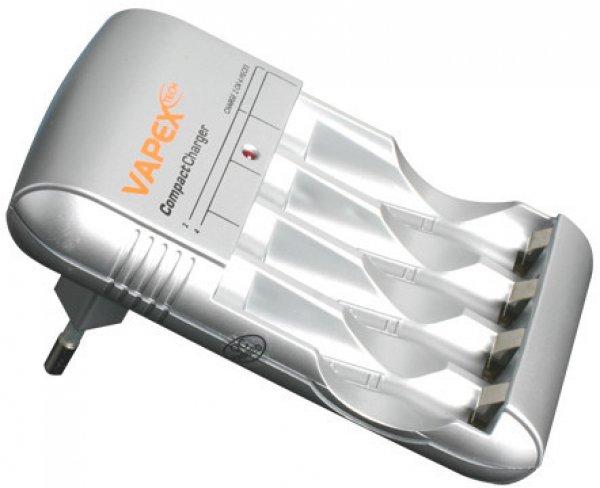 Vapex Mini gyorstöltő AA és AAA méretű NiMH akkumulátorokhoz LED kijelző