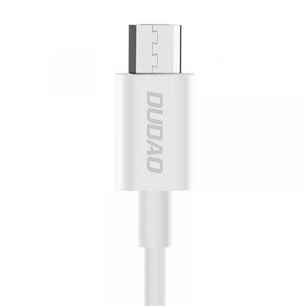 Dudao L1M USB - Micro USB kábel, 1 m (fehér)