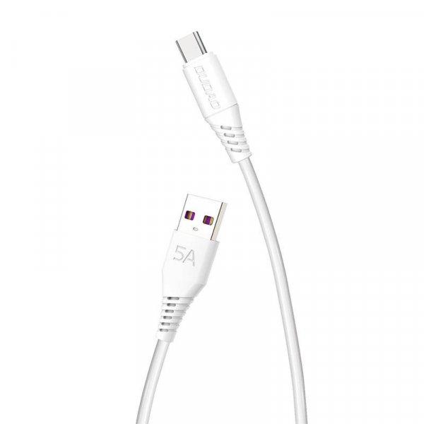 USB to USB-C kábel Dudao L2T 5A, 2m (fehér)