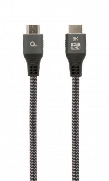 Gembird CCB-HDMI8K-2M Ultra High Speed HDMI cable with Ethernet 8K Select Plus
Series 2m Grey
