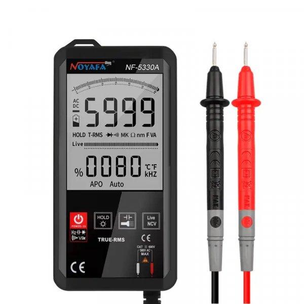 Noyafa NF-5330A - digitális multiméter: TRMS, 1000 V, kapacitás,
ellenállás, NCV stb.