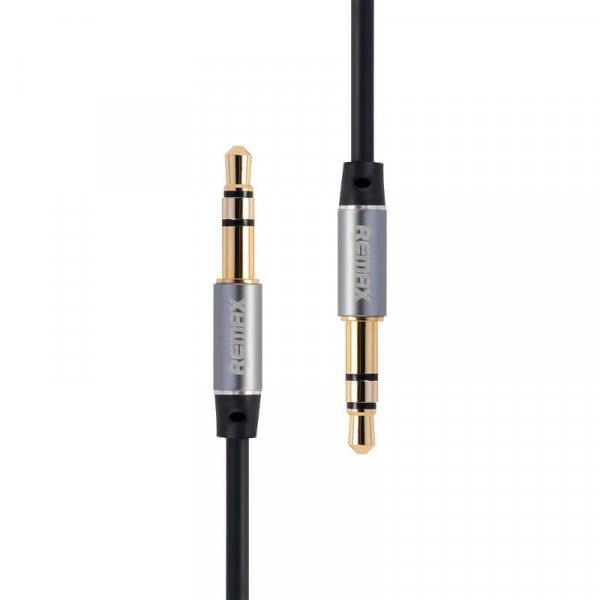 Remax RL-L200 3,5 mm-es AUX mini jack kábel 2 m (fekete)