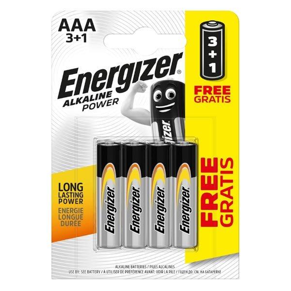 Energizer AA ceruzaelemA, 3+1 ingyen
