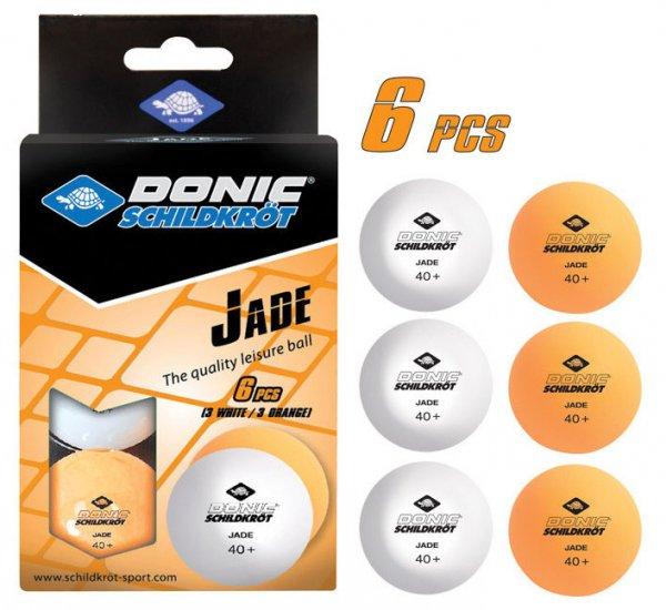 Donic Jade 2 Color Poly 40+ ping-pong labda, 6 db
