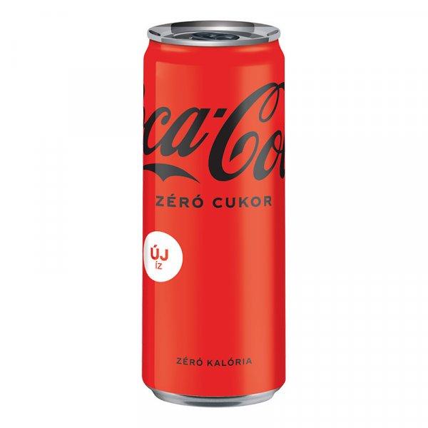COCA Cola zero Sleek can 0,33l