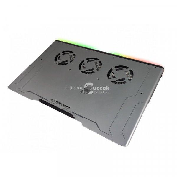 Esperanza RGB Világítású Gaming Laptop hűtőállvány