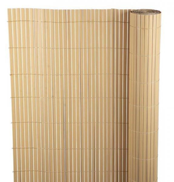 Kerítés Ence DF13, PVC 2000 mm, L-3 m, bambusz, 1300 g/m2, UV