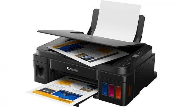 Canon PIXMA G2411 színes, külső tintatartályos A4 tintasugaras
multifunkciós készülék, nyomtató fénymásoló, scanner (2313C025AA)
