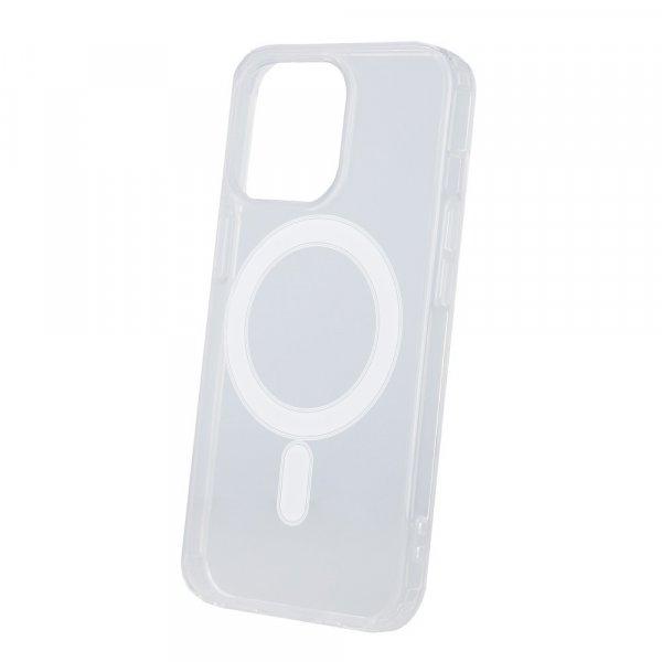 Anti - Shock Magsafe Apple iPhone 13 Pro (6.1) ütésálló, átlátszó
szilikon tok csomagolásban