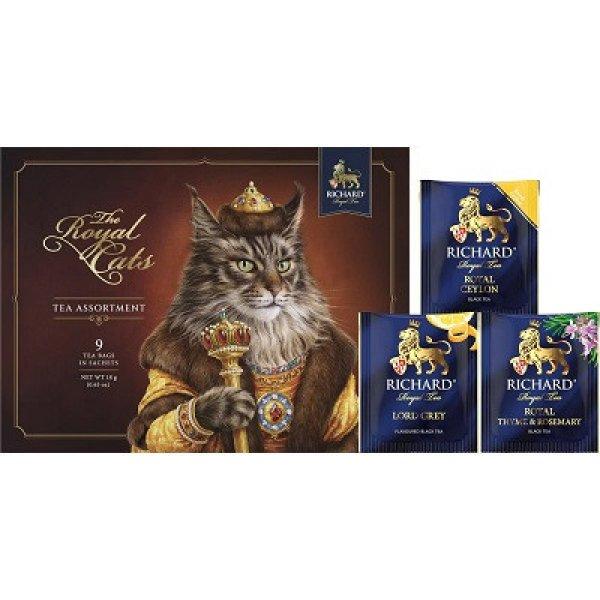 Richard Royal 18G Boríték Válogatás Tea Cats Maine Coon